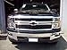 Billet Bowtie Front Insert Emblem - Black 14-15 Silverado 1500, 15-18 2500HD/3500HD Regular Cab/Double Cab/Crew Cab