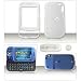 PCMICROSTORE Brand HTC Wing Herald P4350 PDA Smartphone Premium Translucent Clear Snap-On Crystal Case Cover with Removable Belt Clip