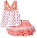 Little Lass Girls' 2 Piece Scooter Set Lace T-Strap