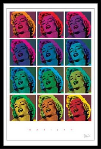 Monroe, Marilyn Poster Pop Art
