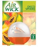RECKITT & COLEMAN 76755 AIR WICK Decosphere Papaya & Mango, Case of 6