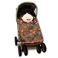Secure2Me Clip-on Baby Blanket : Tiramisu - Handcrafted in the USA