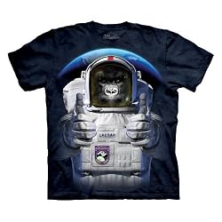 Space Caesar Manimals T-shirt 100% Cotton Short Sleeve Shirt