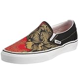 Vans Women's Classic Slip On (Geisha girl) Slip-on Black VEYE29E 4.5 UK
