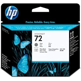 HP 72 - Printhead - 1 x grey, photo black