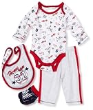 Vitamins Baby-boys Newborn Home Run 4 Piece Creeper Pant Set