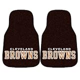 Cleveland Browns universal fit Carpet 2 Pc Car Floor Mat (Rug)