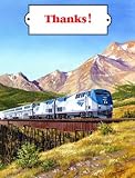 Amtrak Train Thank You Cards