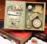 Alice in Wonderland Tea Party Set with Book, Cd, and Candy - Birthday Playset