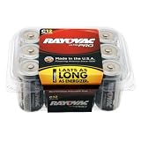 Rayovac ALC-12 UltraPRO Alkaline C Batteries, 12-Pack ~ Rayovac