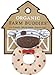 Apple Park Organic Farm Buddies - Boxer The Dog Teething Rattle, Baby Toy for Infants - Hypoallergenic, 100% Organic Cotton