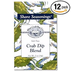 Blue Crab Bay Co. Crab Dip Blend, 0.5-Ounces (Pack of 12)