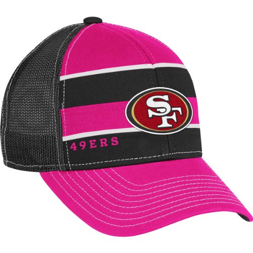 Reebok San Francisco 49ers Women's Breast Cancer Awareness Trucker Hat Adjustable