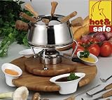 51LwhJcu1oL. SL160  Kela 7225 Fondue Set Taiga 20 teilig, Edelstahl / Holz