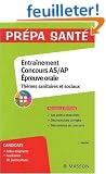 Entra�nement Epreuve orale Concours AS/AP : Th�mes sanitaires et sociaux