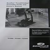 BowFlex Treadclimber Owners Manual TC 1000 TC 3000 TC 5000