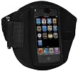 Black Adjustable Deluxe ArmBand / Sportband with Case for Apple iPod Touch / iPod Touch 2nd Generation