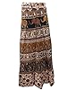 Long Wrap Skirt- Ethnic Printed Indi Designer Hippie Sarong Wrap Dress