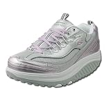 SKECHERS スケッチャーズ Shape ups エクササイズシューズ レディース KWC1816-SLLV シルバー 22.5cm