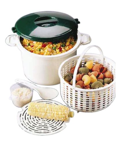Metro 6 Piece Microware Rice/Pasta Cooker #1623