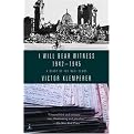 I Will Bear Witness (A Diary of the Nazi Years 1942-1945) (Reprint) (Paperback)