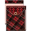Red Plaid Punch Studio Tailor Made Pocket Note Pad Red Plaid Punch Studio Tailor Made Pocket Note Pad