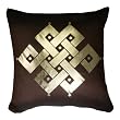 Infinite Knot Auspicious Symbol Decorative Buddha Pillow