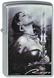 Eigenschaften Zippo  / Original Zippo Feuerzeug Royo Woman 2004
