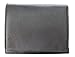 Dangerous Threads Mens Black Leather Wallet Lamb Classic Trifold 731