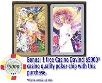 Congress Playing Cards w/Cel-U-Tone Finish - SPIRITS OF SPRING