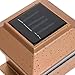 Reusable Revolution Solar Powered 4 x 4 LED Post Cap Light (Copper, 2 Pack)