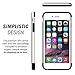 iPhone 6 Plus Case, Caseology [Sleek Armor Series] Slim Fitted Hard Exterior [Silver] [Metallic Shell] for Apple iPhone 6 Plus & iPhone 6S Plus