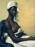 Portrait of a Negress Finest LAMINATED Print P.h. Benoist 22x28