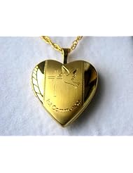 1st Communion Heart Locket