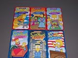 The Best of the Simpsons 6-pack VHS - 12 Episodes (Bart Gets Hit By a Car / One Fish, Two Fish, Blowfish, Blue Fish / the Way We Was / Homer Vs. Lisa and the 8th Commandment / Three Men and a Comic Book / Lida's Substitute / Mr. Lisa Goes to Washington / When Flanders Failed / Bart the Murderer / Like Father, Like Clown / Treehouse of Horror Ii (The Simpson's Halloween Special) / Lisa's Pony)
