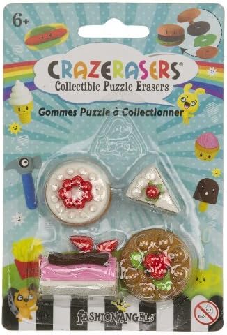 Crazerasers Collectible Erasers ~ Desserts 2 (Series 1; Cakes)