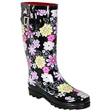Western Chief Women's Floral Play 49953 Knee-High Boot