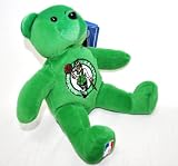 BOSTON CELTICS OFFICIAL NBA TEAM LOGO 8IN SPECIAL FABRIC BASKETBALL PLUSH TEDDY BEAR