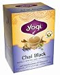 Yogi Chai Black, Herbal Tea Supplement, 16-Count Tea Bags (Pack of 6)