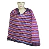 Royal Kraft提供 Apparel & Shoes Online Shop Ranking 13. Handmade Self Design Viscose Stole With Colorful Checks Women Outerwear Dress (Free Shipping) Stle0055r