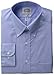 Eagle Men's Non Iron Regular Fit Stripe Button Down Collar Dress Shirt