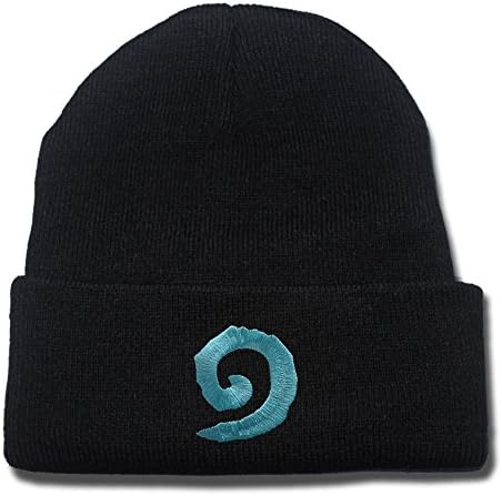 Hearthstone Logo Beanie Fashion Unisex Embroidery Beanies Skullies Knitted Hats Skull Caps
