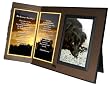 "Her Journey's Just Begun" Poem Pet Loss Sympathy Picture Frame Gift and Memorial Keepsake