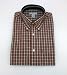 Van Heusen No Iron Red Plaid Short Sleeve Dress Shirt Large 16-16.5