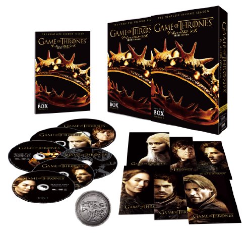 ゲーム・オブ・スローンズ 第二章:王国の激突 DVDコンプリート・ボックス (6枚組)(初回限定生産) ピーター・ディンクレイジ エミリア・クラーク キット・ハリントン レナ・ヘディ ニコライ・コスター=ワルドー