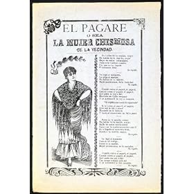 El pagare o sea la mujer chismosa de la vecindad (Reprint measured in inches 17 x 24)