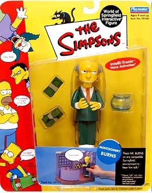 Simpsons Series 1 > Mr. Burns Action Figure