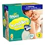 Pampers Swaddlers Dry Max Diapers, Size 2, 184-Count