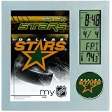 NHL Dallas Stars Digital Desk Clock