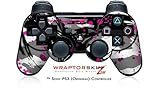 Sony PS3 Controller Skin Abstract 02 Pink